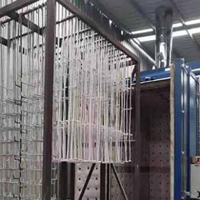 stripping paint from aluminum hangers