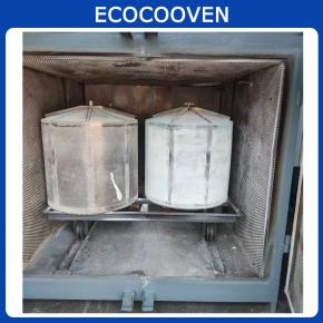 burn off ovens stripping coating from zipper slider pull